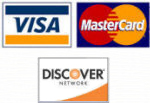 For your convenience we can process your Visa, MasterCard, or Discover credit card and get you on your way after your domestic automobile or foreign car automotive repair!